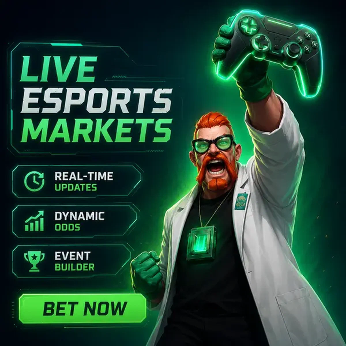 Extatische gamer viert esport wedden overwinning bij Live Boomzino Esports Markten en Streaming