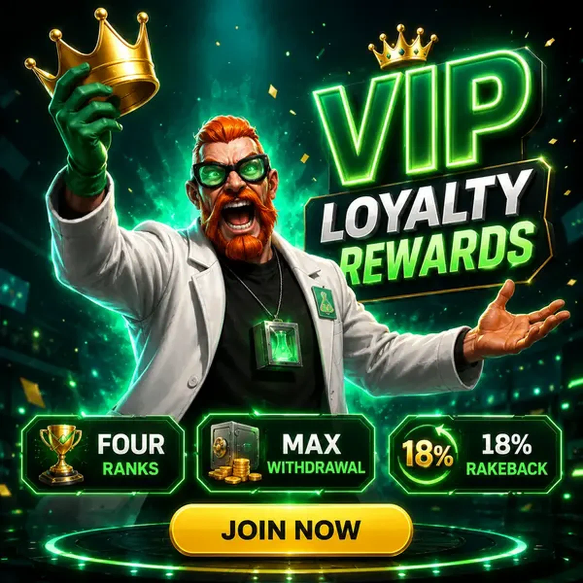 The Hype Chemist houdt gouden kroon vast bij Boomzino VIP-loyaliteitsprogrammaviering